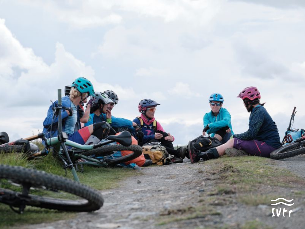Gruppen Meeting Planung Mountainbike Schottland